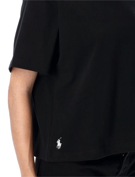 25FW 폴로 랄프로렌 반팔 티셔츠 211967106 002 Nero - POLO RALPH LAUREN