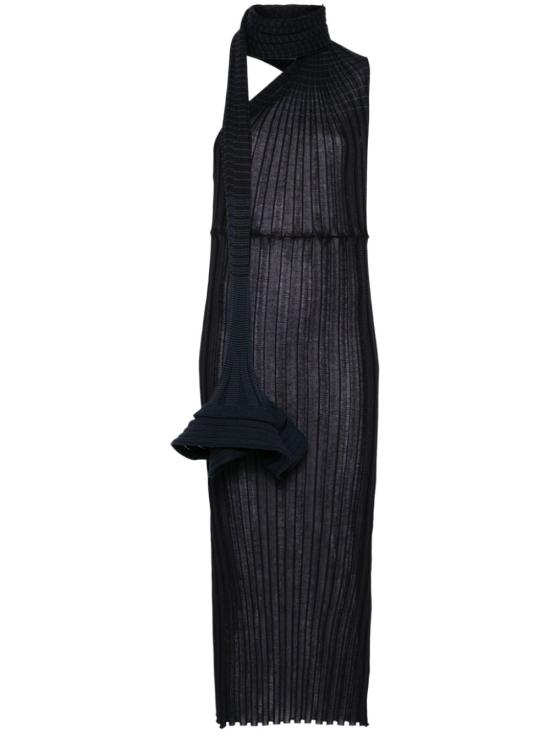  이세이 미야케 롱 원피스 IM48KH287 17 Black