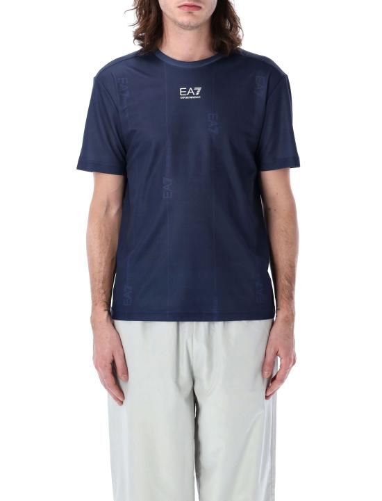 25SS 엠포리오 아르마니 반팔 티셔츠 7M000044AF13754 UB107 Blue