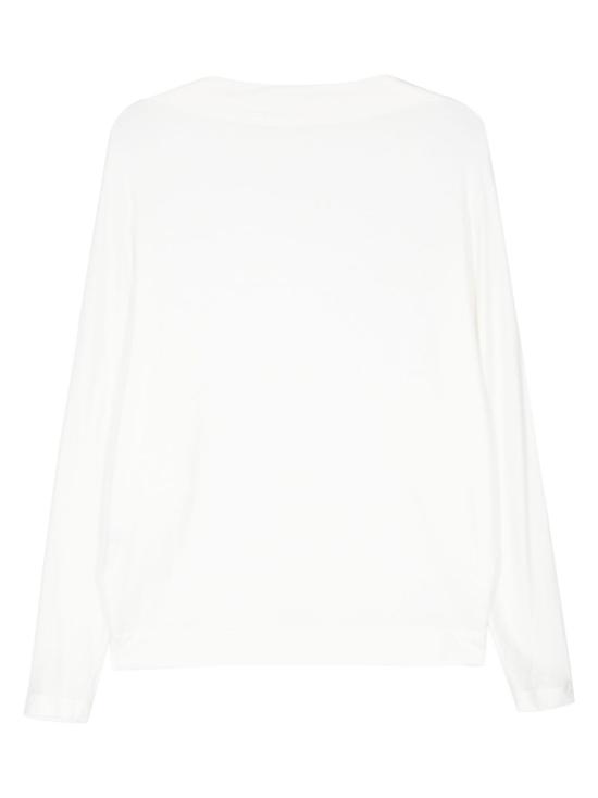  이세이 미야케 스웨터 IM48JK214 05 White - ISSEY MIYAKE