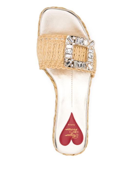 25SS 로저비비에 샌들 RVW77442040 6D1C013 Leather Brown - ROGER VIVIER