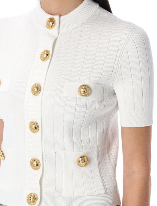 25SS 발망 스웨터 EF1KL023KB07 0FA Bianco - BALMAIN