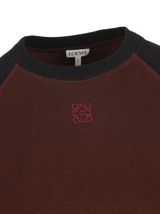 25FW 로에베 반팔 티셔츠 S540Y22X 761101 Black - LOEWE