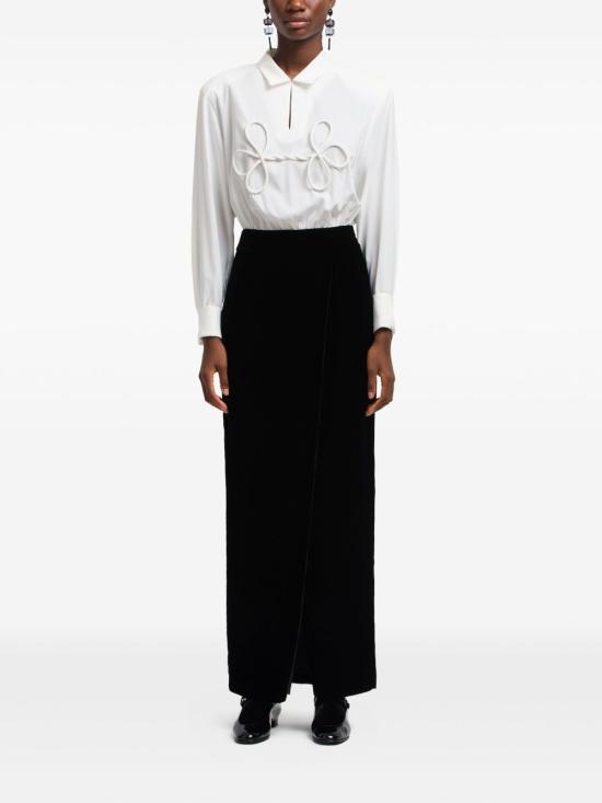 25FW 엠포리오 아르마니 롱 원피스 EW001344 AF10208UC001 Black - EMPORIO ARMANI