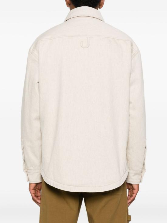 25FW 자크뮈스 긴팔 셔츠 OUM00115 AD00044130 Beige - JACQUEMUS