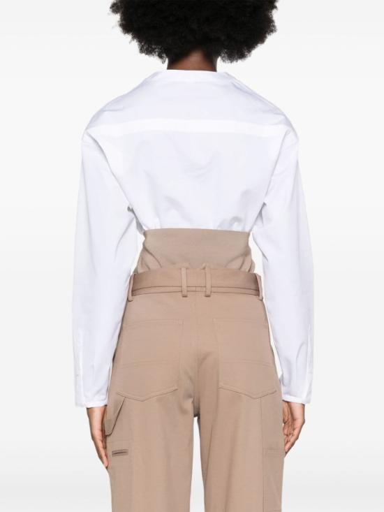  알라이아 셔츠 AA9C09536T611 000 White - ALAIA