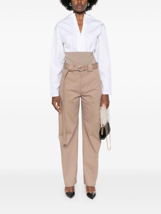 24FW 알라이아 셔츠 AA9C09536T611 000 White - ALAIA