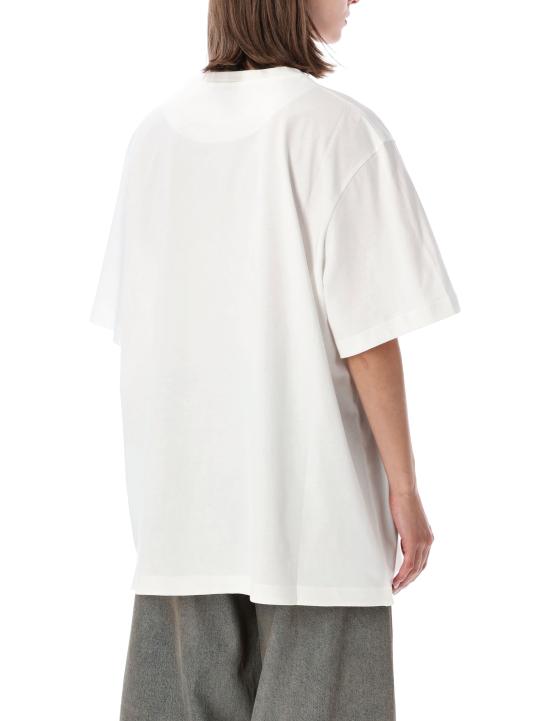 26FW 디 아티코 반팔 티셔츠 WCT00350JJJ025AA 001 BIANCO - THE ATTICO