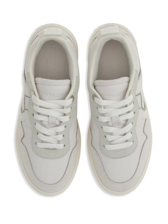  살바토레 페라가모 스니커즈 030576 770225004 White - SALVATORE FERRAGAMO