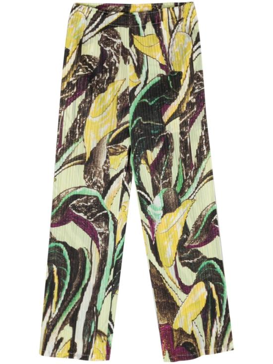  플리츠플리즈 Tardivo 타르디보 플리츠 팬츠 PP46JF694 65 Kaki