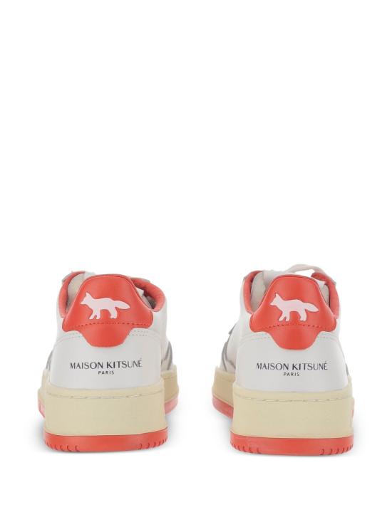 25FW 오트리 X 메종키츠네 스니커즈 AULW MK02 Red - AUTRY X MAISON KITSUNE