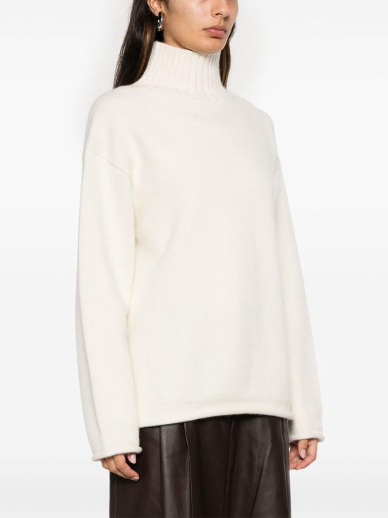 24FW 보테가베네타 스웨터 805953 V4O709071 White - BOTTEGA VENETA