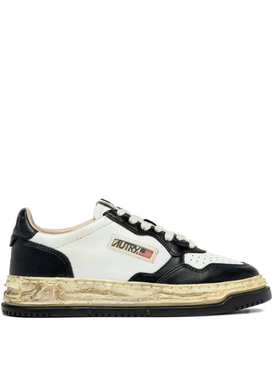 25FW 메종 미하라 야스히로 X 오트리 스니커즈 AVLW MMY3 White