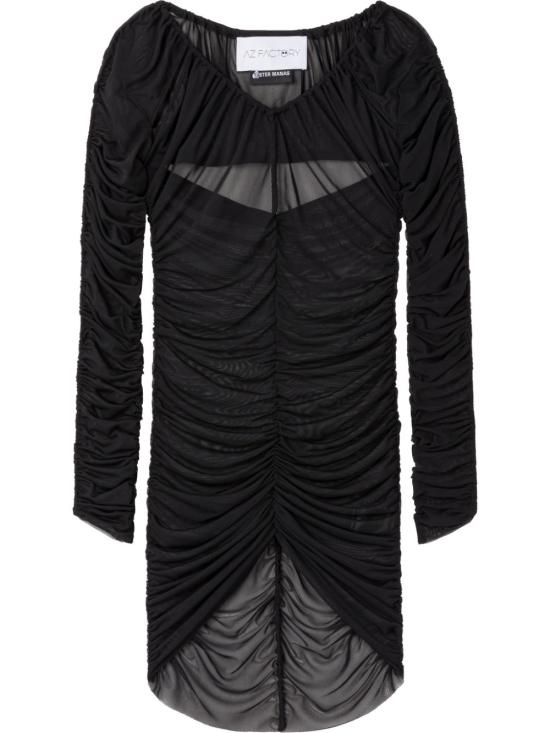  에이지 팩토리 바이 에스터 마나스 민소매 티셔츠 TOP087ME1 BLA1 Black