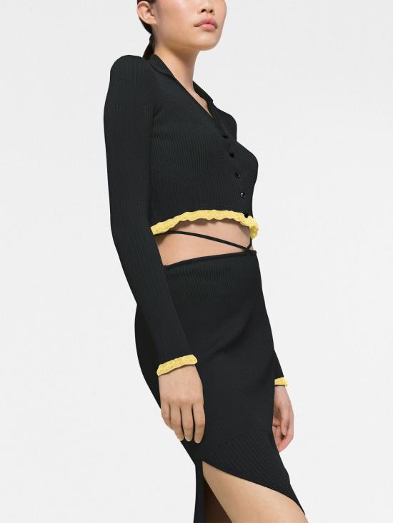  에이지 팩토리 바이 에스터 마나스 민소매 티셔츠 TOP082K08 BLA4 Green - AZ FACTORY BY ESTER MANAS