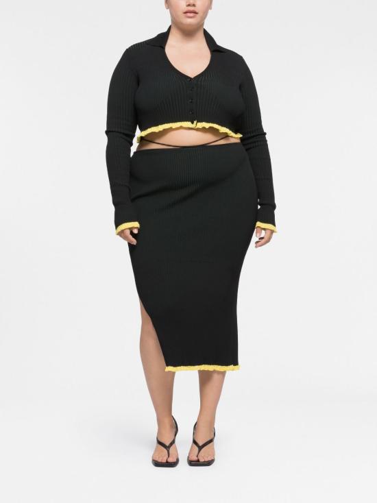  에이지 팩토리 바이 에스터 마나스 민소매 티셔츠 TOP082K08 BLA4 Green - AZ FACTORY BY ESTER MANAS