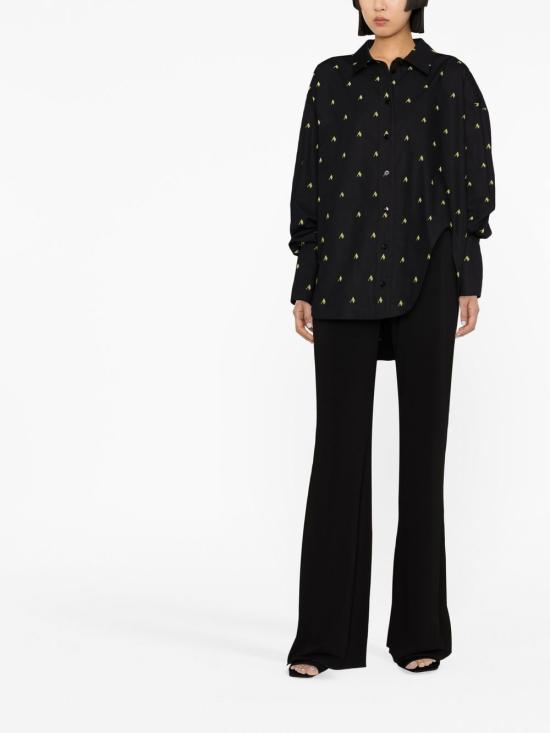  디 아티코 블라우스 231WCH04 C052R166 Black - THE ATTICO