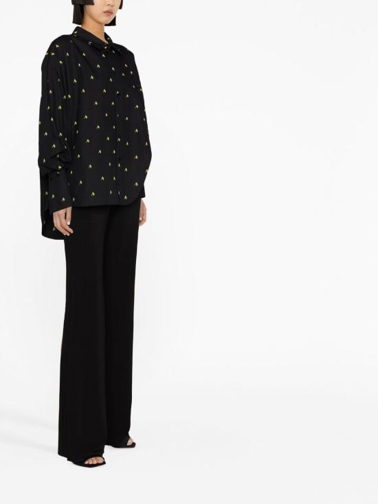  디 아티코 블라우스 231WCH04 C052R166 Black - THE ATTICO