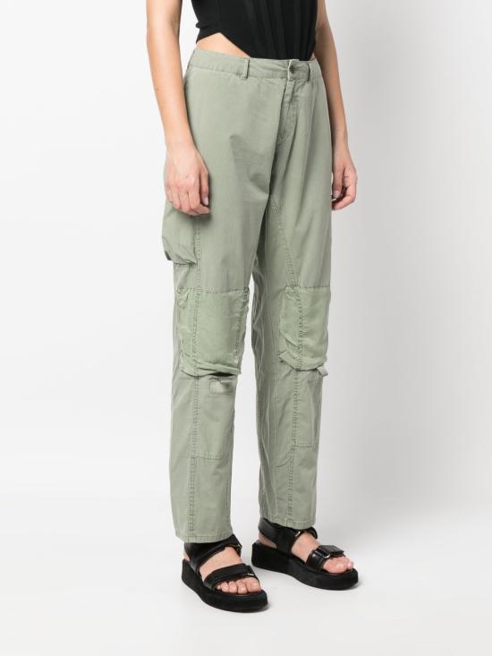  존 엘리엇 스트레이트 팬츠 WF143N1353A OLIVE Green - JOHN ELLIOTT