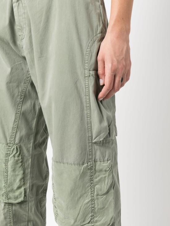  존 엘리엇 스트레이트 팬츠 WF143N1353A OLIVE Green - JOHN ELLIOTT