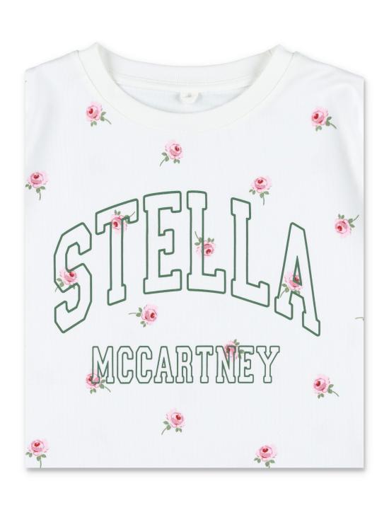25FW [키즈] 스텔라 맥카트니 티셔츠 TX8C61Z3101 103MC Bianco - STELLA MCCARTNEY