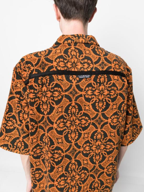  마린세르 셔츠 T249SS23X WOVCO000503 Orange - MARINE SERRE
