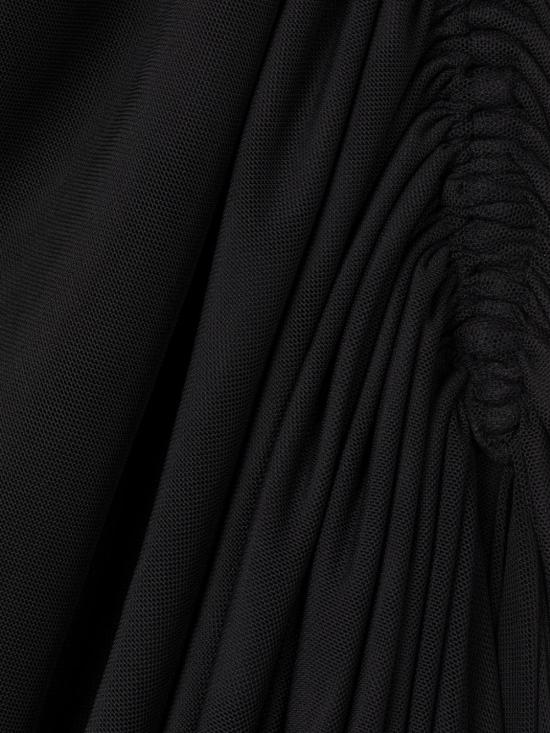  에이지 팩토리 바이 에스터 마나스 미디 스커트 SKT048ME1 BLA1 Black - AZ FACTORY BY ESTER MANAS