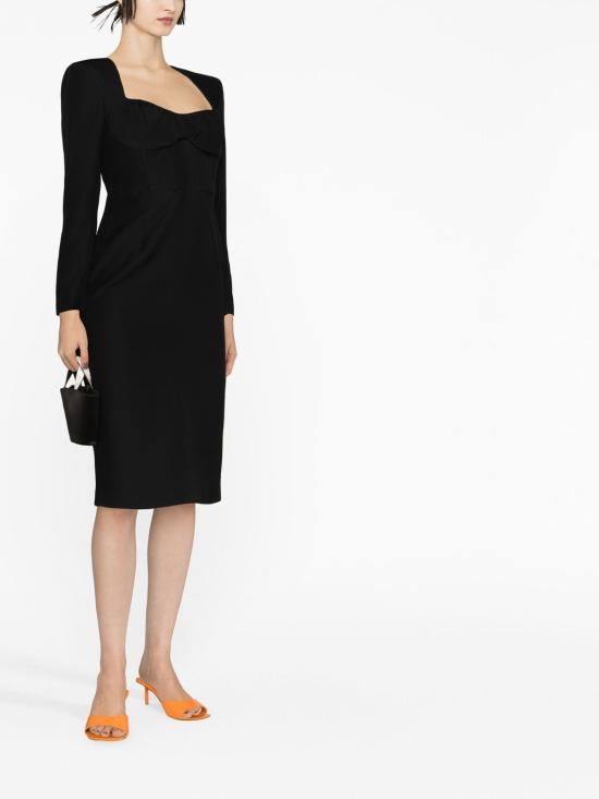 롤랑뮤레 롱 원피스 RMRS23035M BLACK Black - ROLAND MOURET