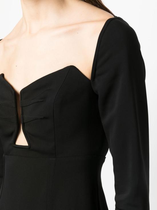 롤랑뮤레 롱 원피스 RMRS23001X BLACK Black - ROLAND MOURET