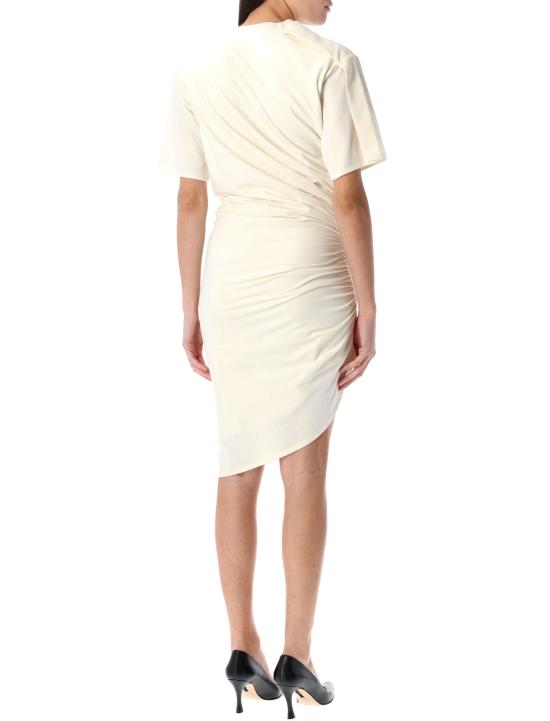 25SS 뮈글러 미디 원피스 RO1620297 1014 SNOW WHITE - MUGLER