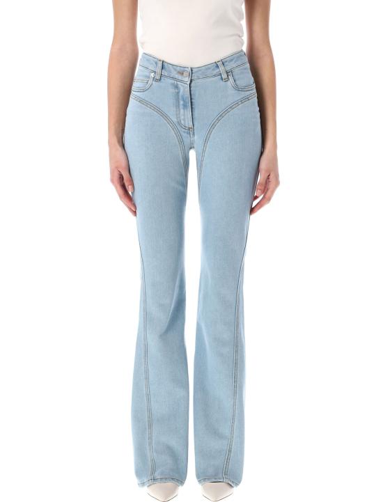 25SS 뮈글러 데님 팬츠 PA0398242 6048 MEDIUM BLUE