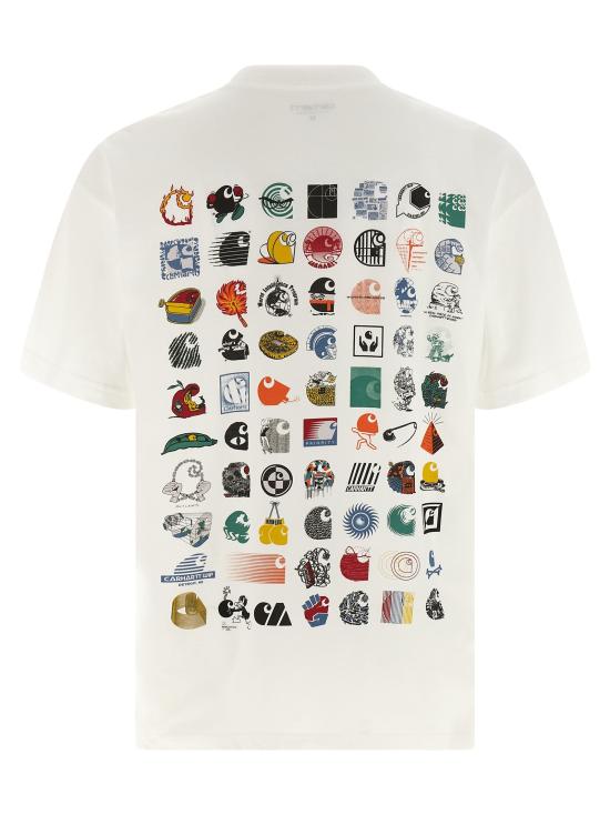 25FW 칼하트 WIP 반팔 티셔츠 I035439 02 XX White - CARHARTT WIP