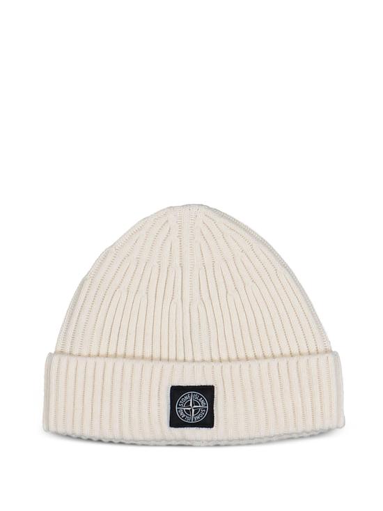 25FW 스톤 아일랜드 비니 K2S15 N100002 S00C3 V0093 White