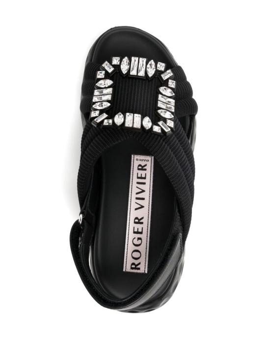 25FW 로저비비에 샌들 RVW66733560 DX2B999 Black - ROGER VIVIER
