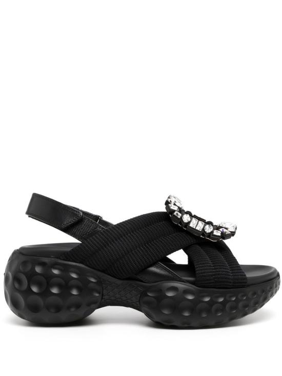 25FW 로저비비에 샌들 RVW66733560 DX2B999 Black