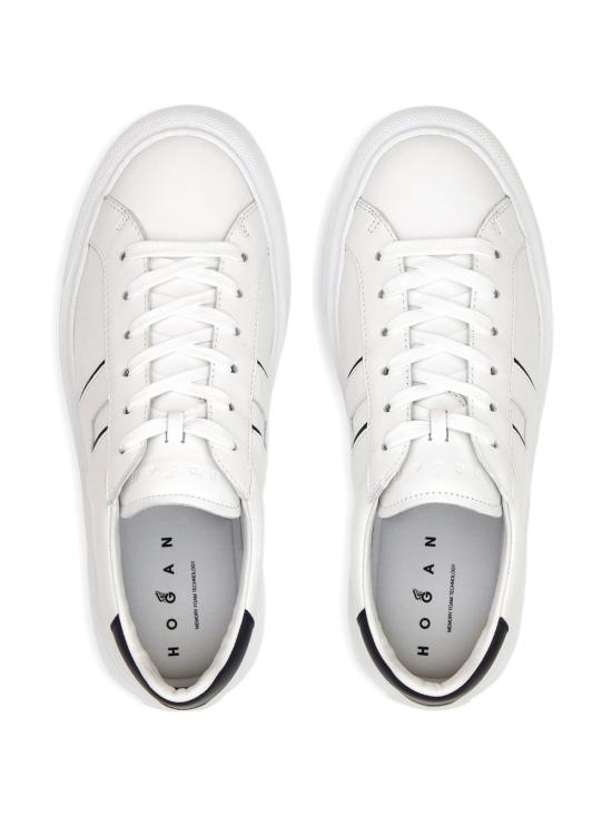 25FW 호간 레벨 스니커즈 HXM6910FU10 0ZL3014 White - HOGAN