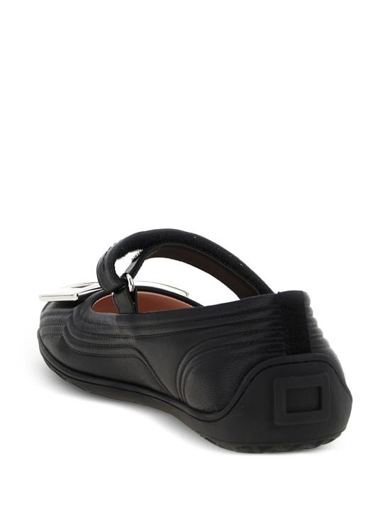 25FW 로저비비에 플랫 슈즈 RVW79343360 91TB999 Black - ROGER VIVIER