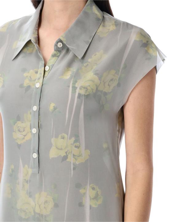 25SS 아크네 스튜디오 미디 원피스 A20813 BYA YELLOW GREY - ACNE STUDIOS