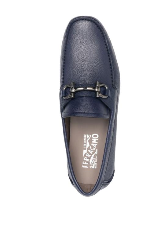  살바토레 페라가모 간치니 드라이빙 슈즈 02C398 754332066 Blue - SALVATORE FERRAGAMO