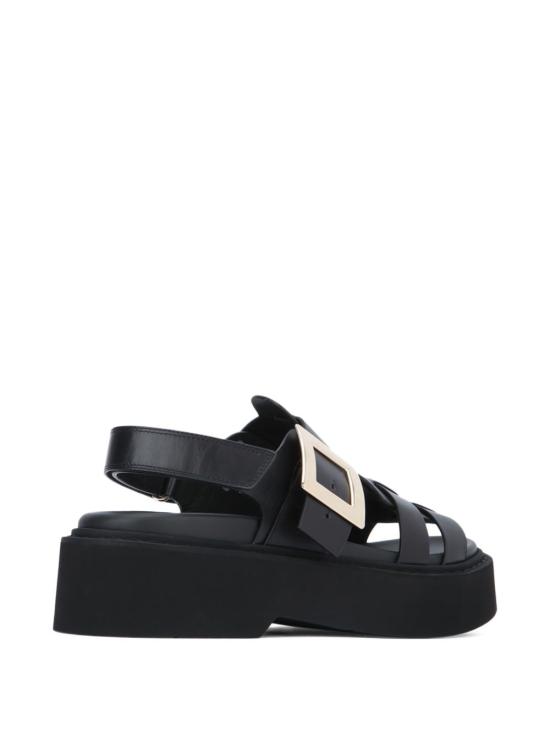 25FW 로저비비에 샌들 RVW76941870 D90B999 Black - ROGER VIVIER