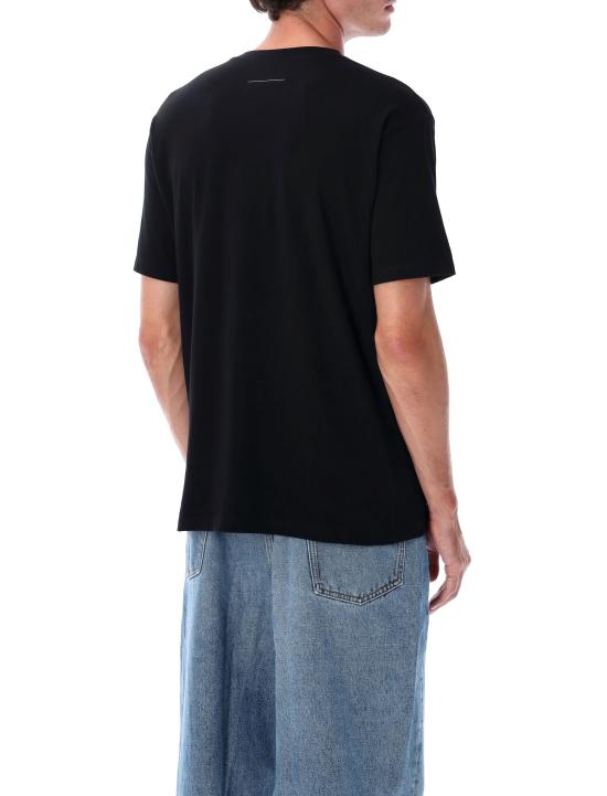 25FW MM6 메종마르지엘라 반팔 티셔츠 SH2GC0028M20048 900 Nero - MM6 MAISON MARGIELA