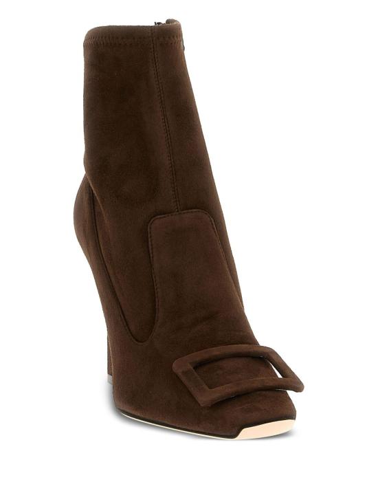 25FW 로저비비에 부츠 RVW40143020 YQ0S611 Brown - ROGER VIVIER