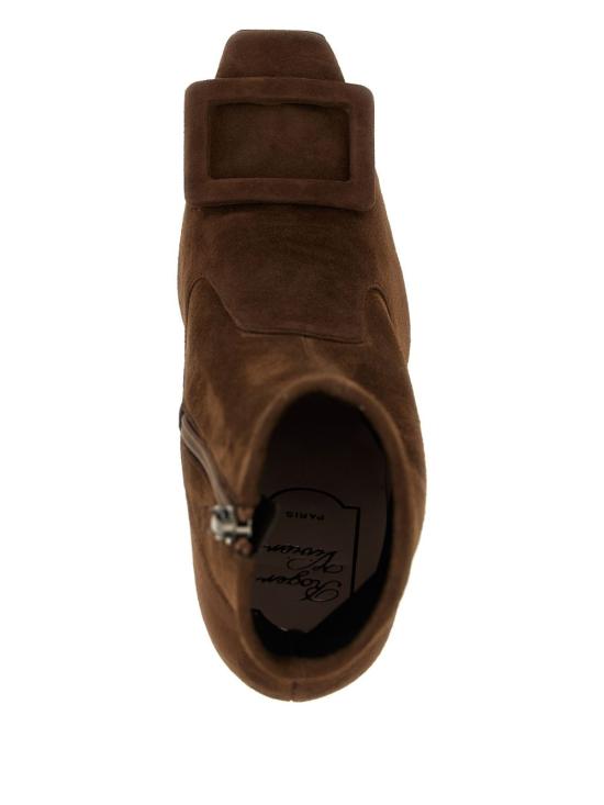 25FW 로저비비에 부츠 RVW40143020 YQ0S611 Brown - ROGER VIVIER