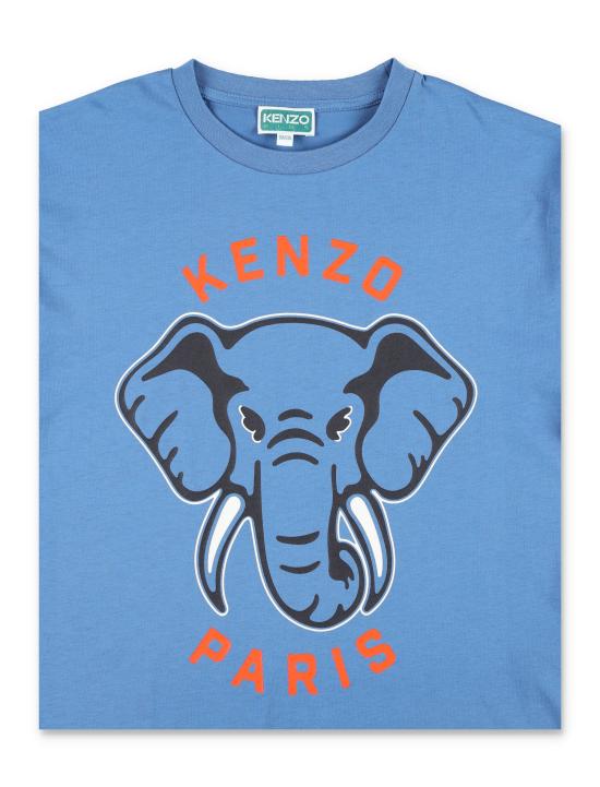 25FW [키즈] 겐조 티셔츠 K61493 780 BLUE - KENZO