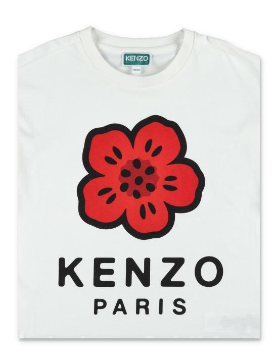 25FW [키즈] 겐조 티셔츠 K61482 117 Bianco - KENZO