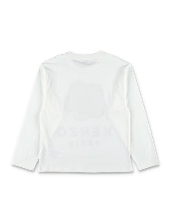 25FW [키즈] 겐조 티셔츠 K61482 117 Bianco - KENZO