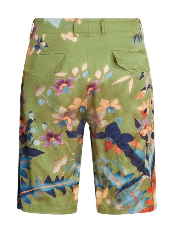  에트로 숏팬츠 1W774 41170500 Green - ETRO