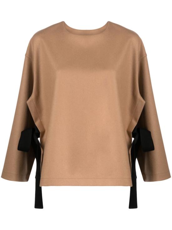  에리카 카발리니 민소매 티셔츠 E3WM06 NARAU45 Camel