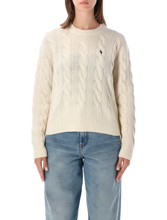 26FW 폴로 랄프로렌 스웨터 211A91216 002 BIANCO