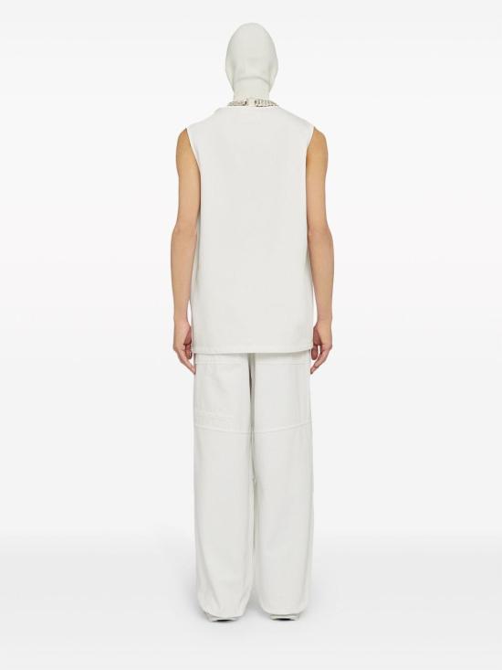  질샌더 스트레이트 팬츠 J21KA0163 J46463102 White - JIL SANDER